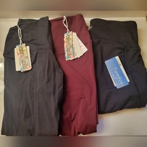 3 Pairs of New Yoga Pants- Size M